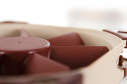 Noctua NF-S12A FLX, Premium-Lüfter mit leisem Betrieb, 3-Pin (120 mm, Braun)