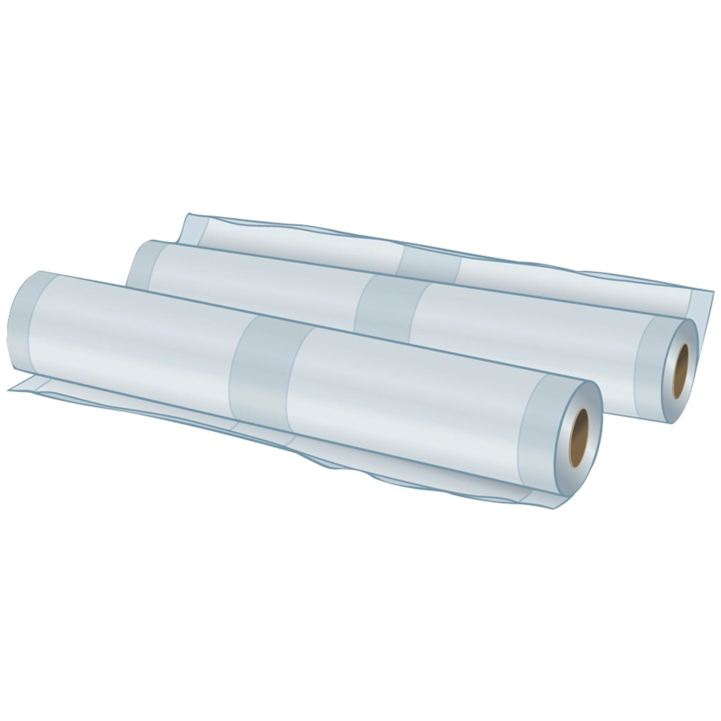NESCO VS-04R Two 11" x 20' Vacuum Sealer Rolls for Custom-sized Vacuum Sealer Bags Compatible with Nesco vacuum sealers and other brands
