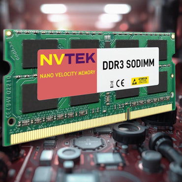 NVTEK 8 GB (1 x 8 GB) DDR3 1600 MHz PC3-12800 SODIMM 2Rx8 1,35 V 204-PIN Non-ECC Laptop-PC-Arbeitsspeicher
