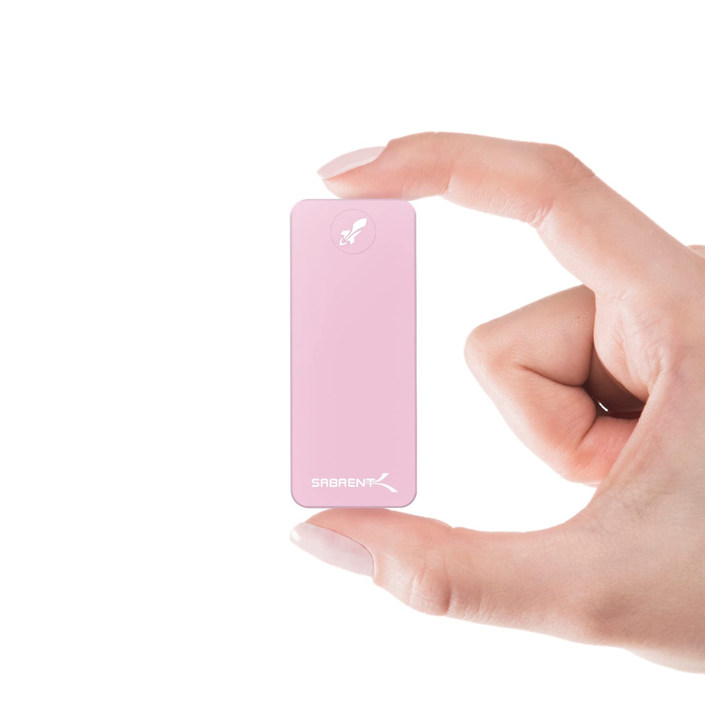 SABRENT 1TB Rocket Nano External Aluminum SSD Up to 1000MB/s (Pink) (SB-1TB-NANO-PNK)