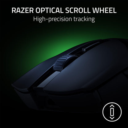 Razer Cobra HyperSpeed Wireless Gaming Mouse: 9 Customizable Controls - RGB Lighting - Optical Scroll Wheel - Optical Switches Gen-4-26K Sensor - 2.4GHz, Bluetooth & USB C - Up to 170 Hr Battery