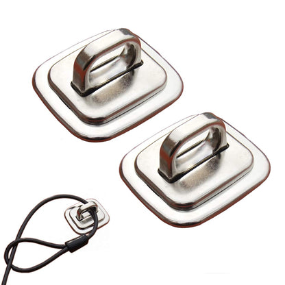 Security Anchor Base Plate for Keyed or Combination Cable Locks,Desk Mount Anchor Accessory for Cable Locks