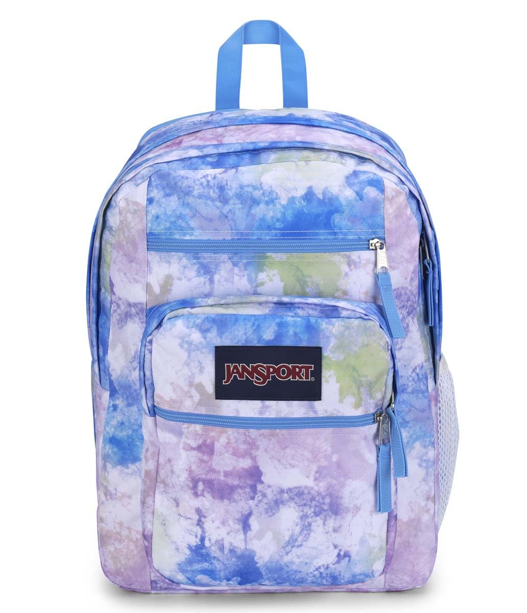 JanSport Laptop-Rucksack – Computertasche mit 2 Fächern, ergonomischen Schultergurten, 15-Zoll-Laptopfach, Tragegriff – Bücherrucksack – Erdbeer-Dusche 
