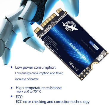 SSD SATA M.2 2242 256GB Dogfish Ngff Internal Solid State Drive High Performance Hard Drive for Desktop Laptop SATA III 6Gb/s Includes SSD 60GB 120GB 240GB 250GB 480GB 500GB 1TB (256GB M.2 2242)