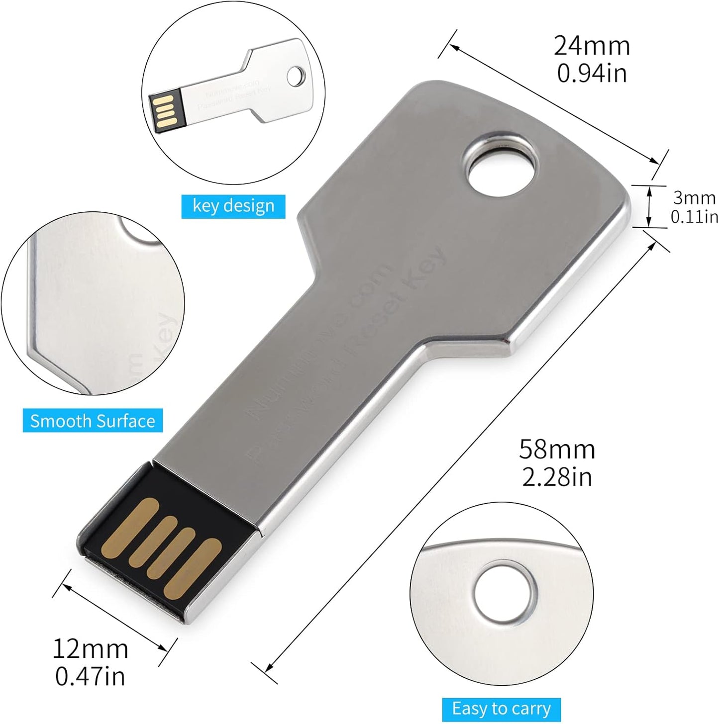 Bootfähiger USB-Stick zum Zurücksetzen des Windows-Passworts | Software zum Entsperren von Windows-Passwörtern | Kompatibel mit Windows 7/Vista/8/10 | Passwortwiederherstellung für Windows-PCs und -Laptops 