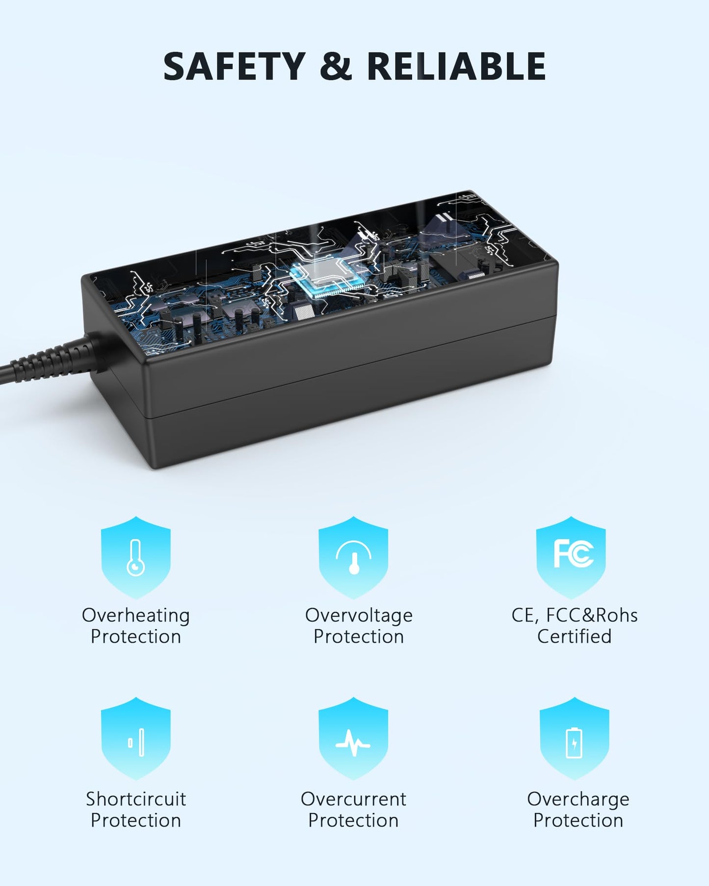 Nivjuky 65W 45W Charger Compatible with Acer Aspire 3 5 Series A315-23 A315-24P A315-35 A314-23P A317-53 A315-58 A315-59; A515-44 A515-45 A515-46 A515-54 A515-55 A515-56 Laptop AC Adapter Power Cord