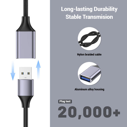 Pastall USB Female to C Male Cable(1M/3.3 Ft),Type-C Adapter,USB C to USB 3.0 Adapter,C Female to A Male for Phone/Laptop/Tablet/Switch USB-C Device