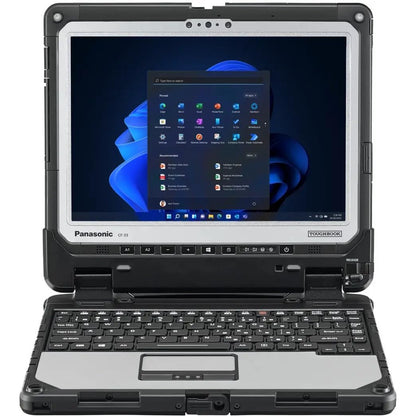 Panasonic Toughbook 33 MK1, Rugged 2-in-1, Core i5-7300U up to 3.5GHz, 12-inch QHD Touchscreen + Digitizer, 16GB RAM, 512GB SSD, 4G LTE, dGPS, Barcode Reader, Windows 11 Pro (Renewed)