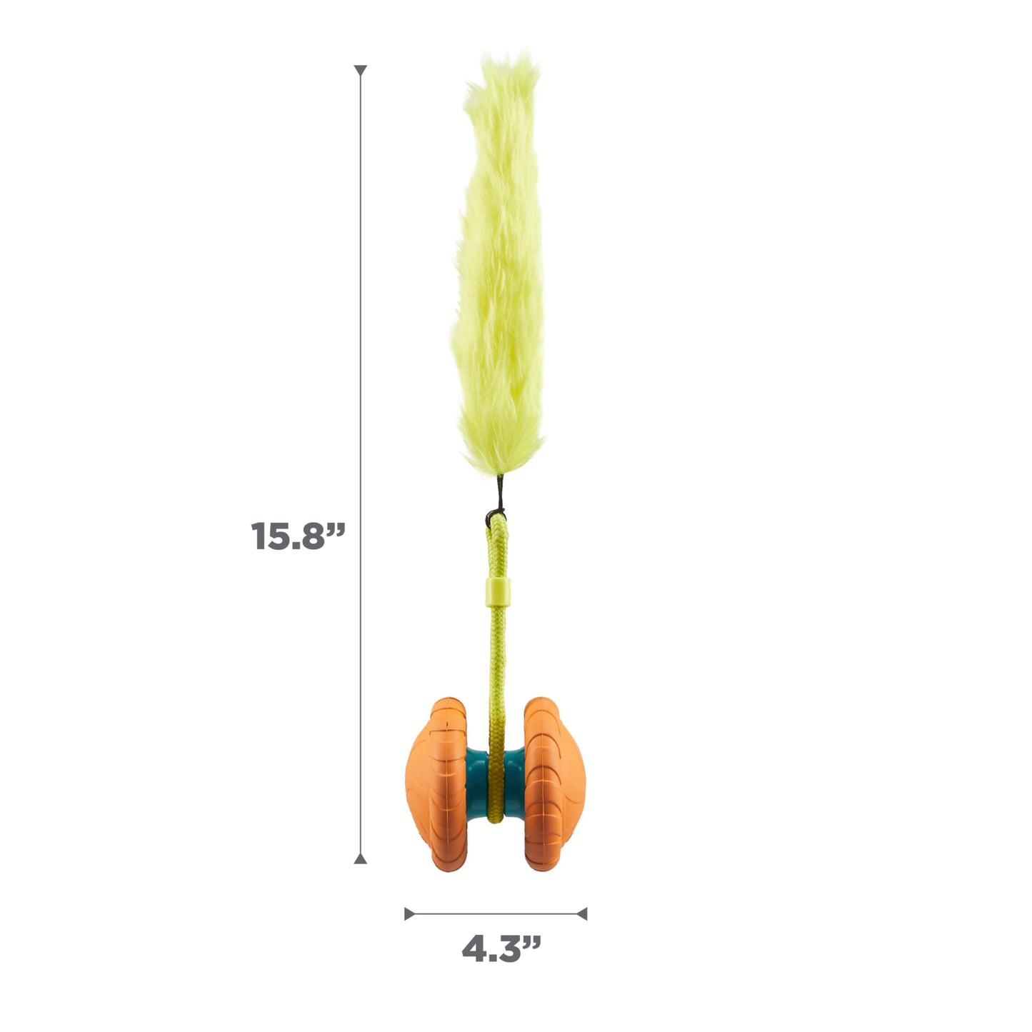 Outward Hound Tail Teaser Replacement Lure for Dog Teaser Wand, Fox