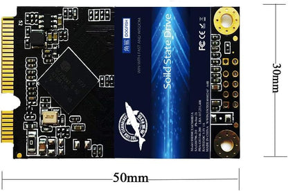 SSD mSATA 60GB Dogfish Internal Solid State Drive High Performance Hard Drive for Desktop Laptop SATA III 6Gb/s mini sata ssd(60GB MSATA)