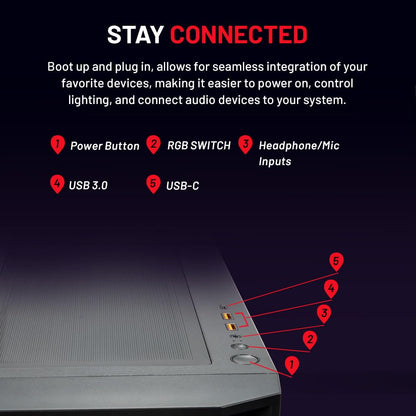 Skytech Gaming Rampage Desktop PC, Ryzen 7 9700X 3.8 GHz (5.5GHz), NVIDIA RTX 5070 Ti 16GB, 1TB Gen4 NVMe SSD, 32GB DDR5 RAM 5600 RGB, 850W Gold ATX 3 PSU, 360mm ARGB AIO, Wi-Fi, Win 11