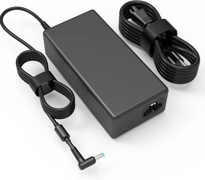 65-W-Netzteil passend für HP-Laptops, Smart Blue Tip Power Adapter 