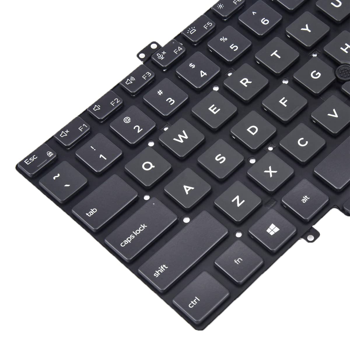 Replacement Keyboard for Dell Latitude 3400 5400 5401 5410 5411 7400 7410 Series Laptop with Backlit with Pointer US Layout（NOT Fit for Latitude 7400 2-in-1）