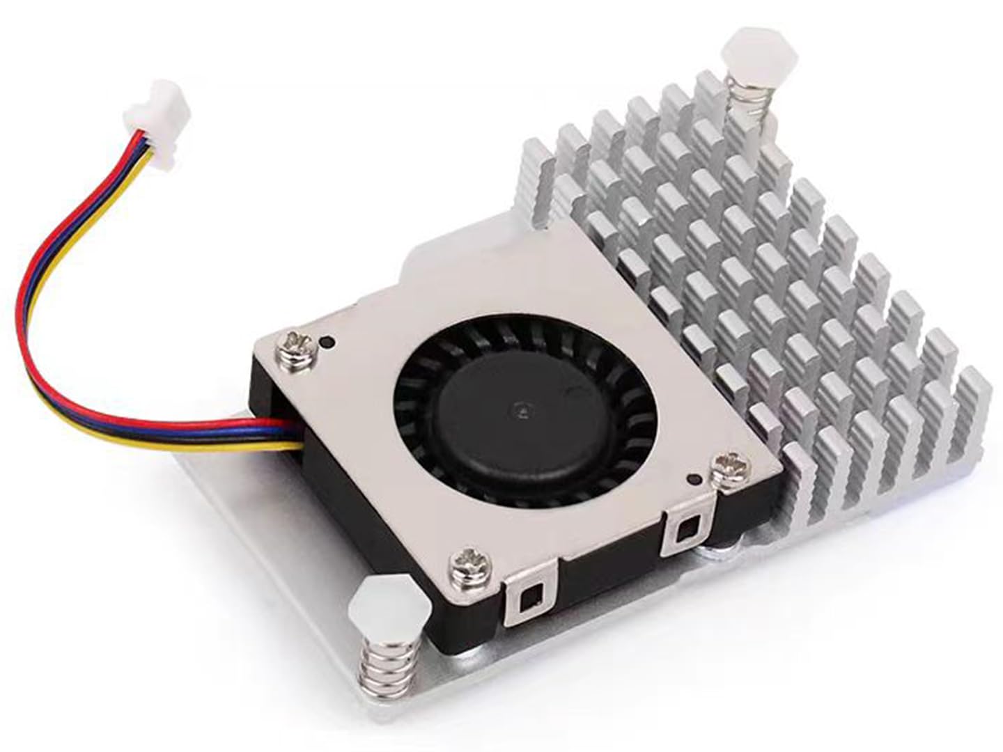 Official Active Cooler for Raspberry Pi 5, Combines an Aluminium Heatsink with a Temperature-Controlled Blower Fan to Accelerate Heat Dissipation