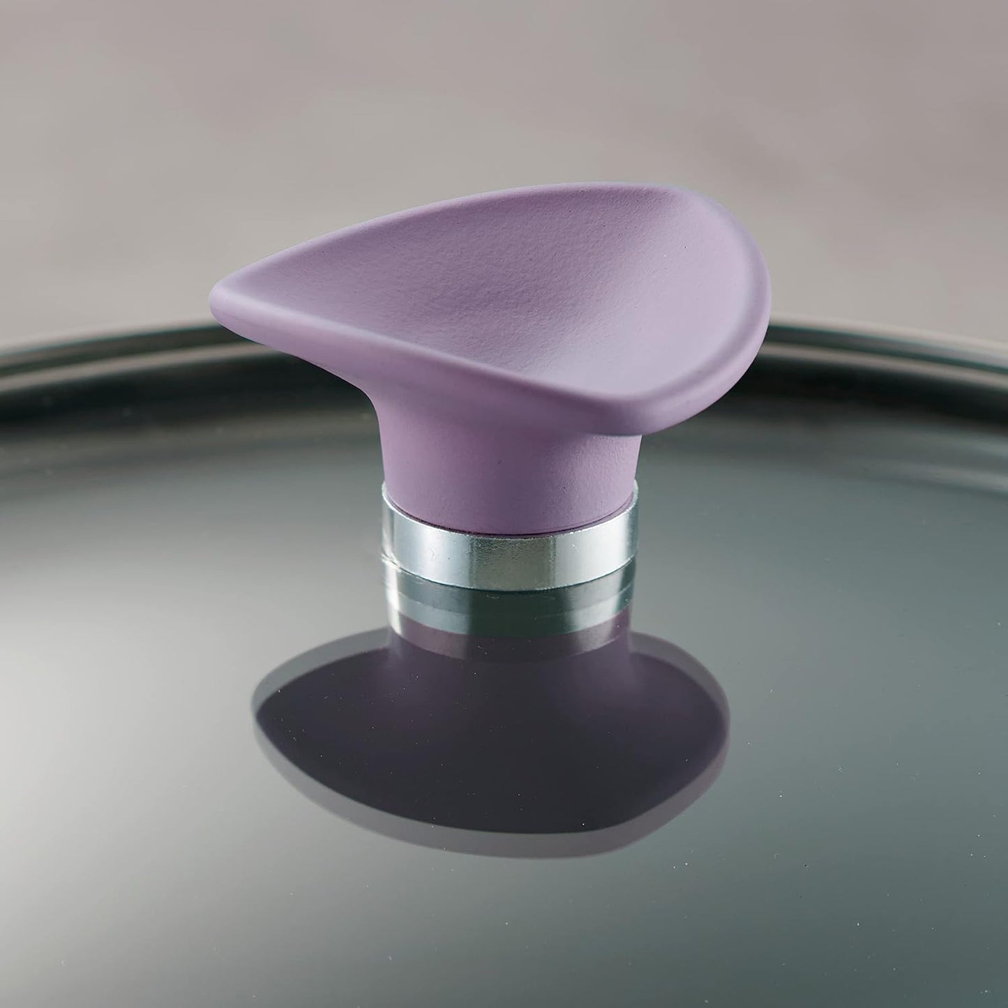 Tramontina Solara 14-teiliges Keramik-Kochgeschirr-Set mit Deckeln, robuste Aluminiumtöpfe und -pfannen mit Antihaftbeschichtung, spülmaschinen- und ofenfest (Lila) 