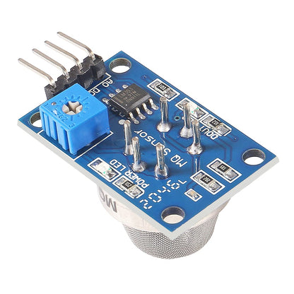 9pcs/Lot Gas Detection Sensor Module MQ-2 MQ-3 MQ-4 MQ-5 MQ-6 MQ-7 MQ-8 MQ-9 MQ-135 Sensor Module Gas Sensor Starter Kit for Arduino Raspberry Pi (9PCS/Lot)