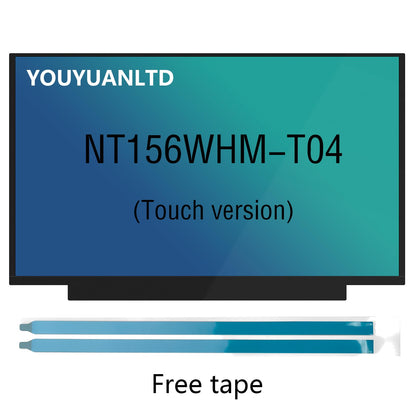 NT156WHM-T04 V8.0 Fit NT156WHM T04 LCD Screen Replacement HD 1366x768 40Pin OnCell Touch LED Display (Only for NT156WHM-T04, Not for Others)