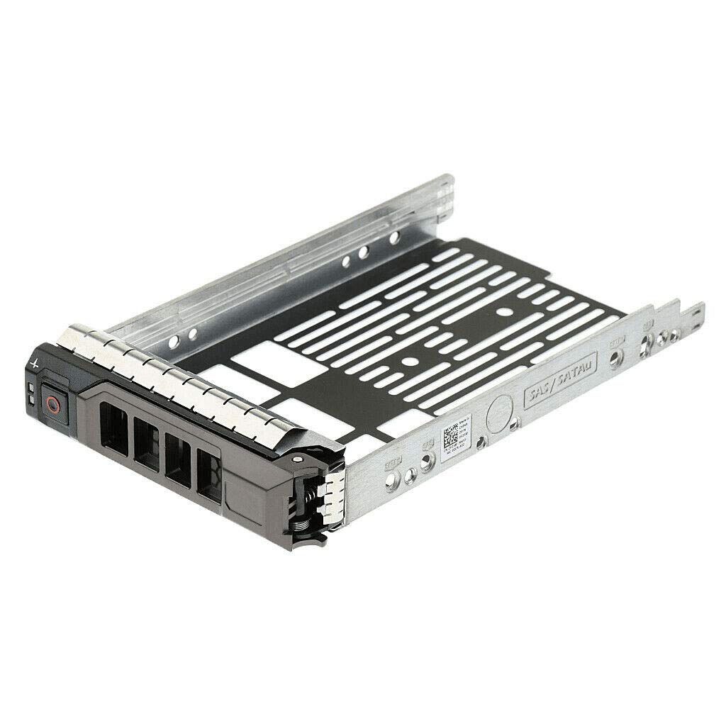 SZMYX 2 Stück 3,5" 0F238F SAS SATA SATAu Festplattenrahmen, kompatibel mit DELL PowerEdge R710 R610 R515 R510 R415 R410 R320 R310 T710 T610 0F238F F238F X968D 0X968D G302D 0G302D