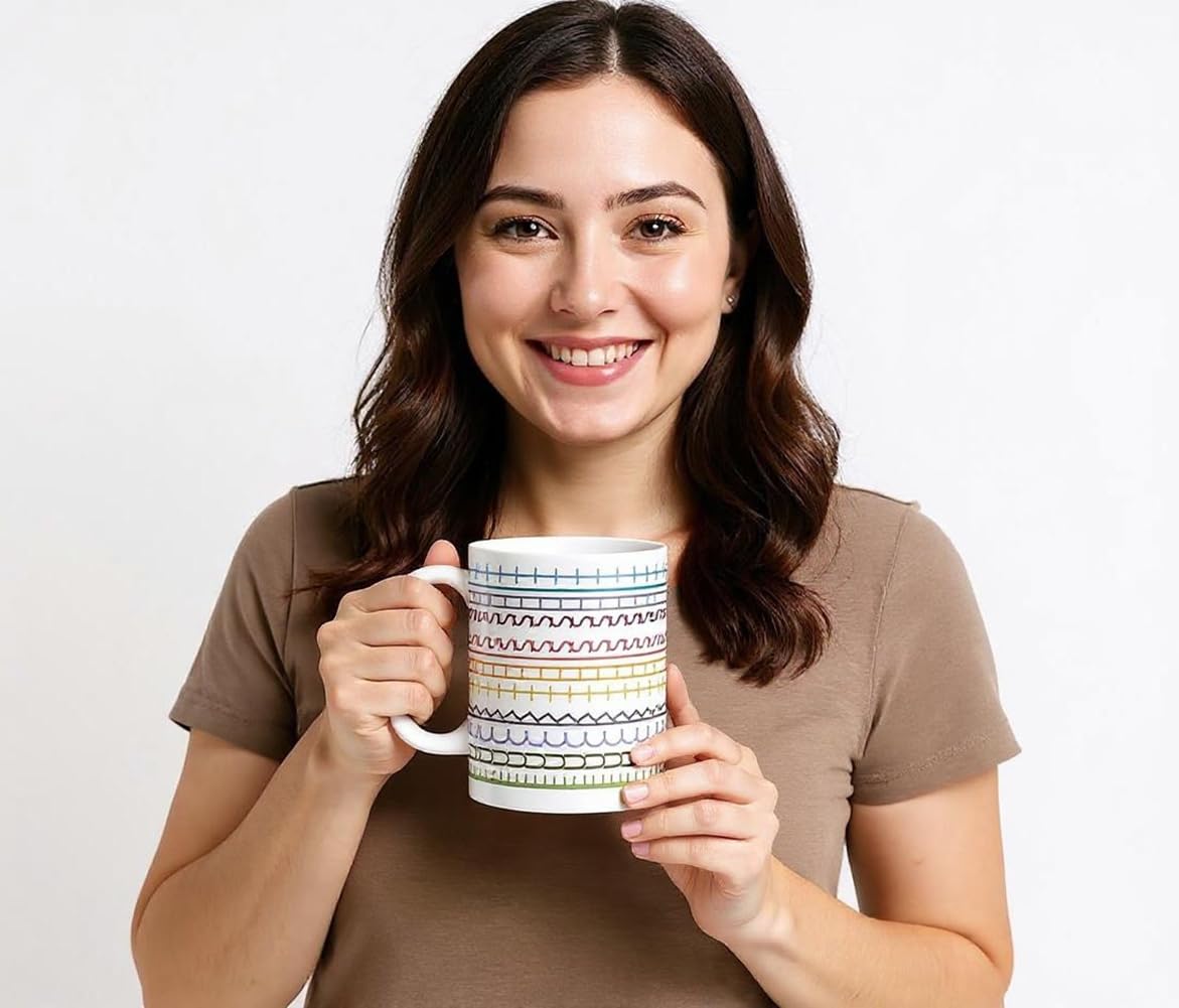 Pure Compression Hidden Message Fuck This Shit Coffee Cup Mug 11oz - Fuck It You F This S Coffee Mugs - Gag Gifts for Men Women