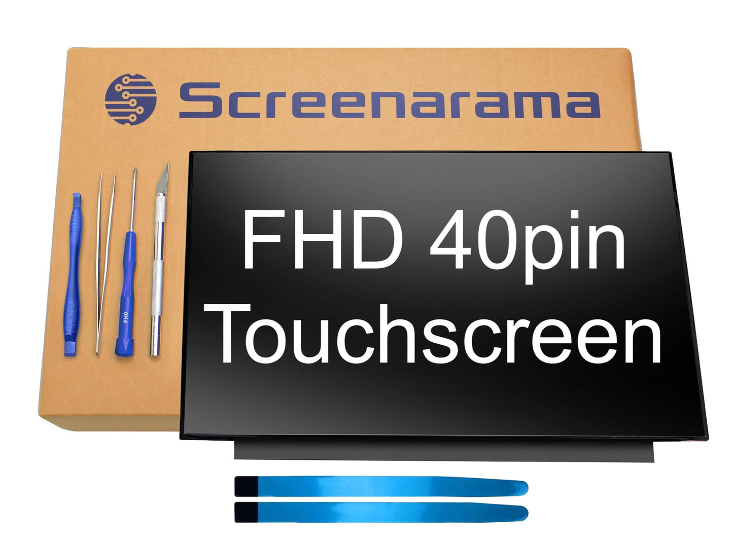 SCREENARAMA New Screen Replacement for Dell Inspiron 3511 P112F003, OnCell Touch, FHD 1920x1080, IPS, Matte, LCD LED Display with Tools
