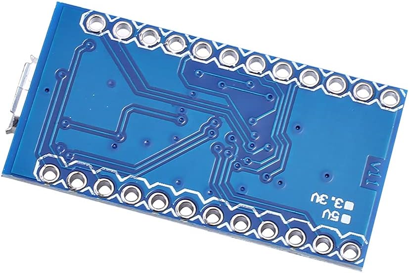 Teyleten Robot Pro Micro Atmega32U4 5V 16MHz Modulplatine Micro USB Pro Micro Entwicklungsboard Mikrocontroller 3 Stück 