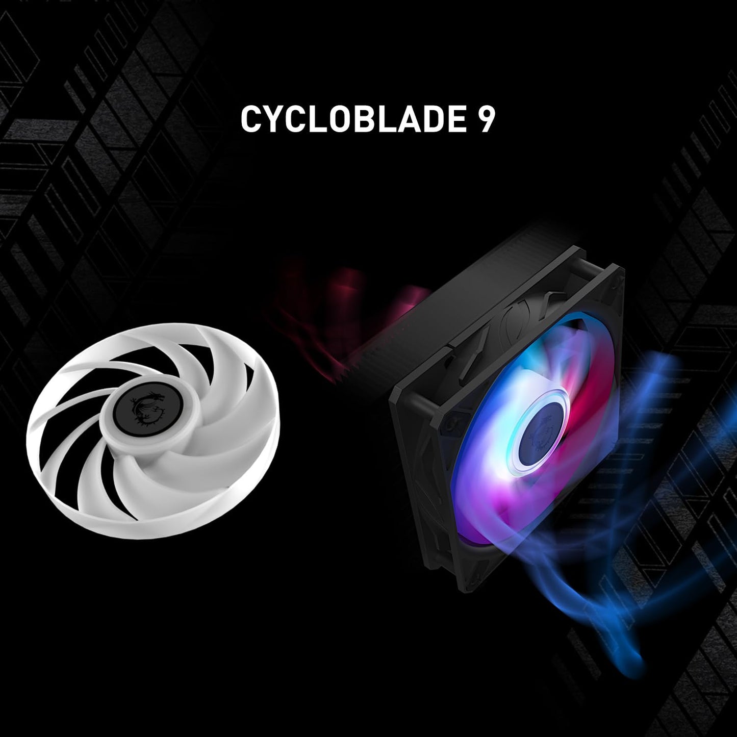 MSI MAG CORELIQUID A15 240 - AIO ARGB CPU Liquid Cooler - 240mm Radiator - LGA 1851 Ready - Dual 120mm ARGB PWM Fans, Black