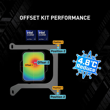MSI MAG CORELIQUID A15 240 - AIO ARGB CPU Liquid Cooler - 240mm Radiator - LGA 1851 Ready - Dual 120mm ARGB PWM Fans, Black