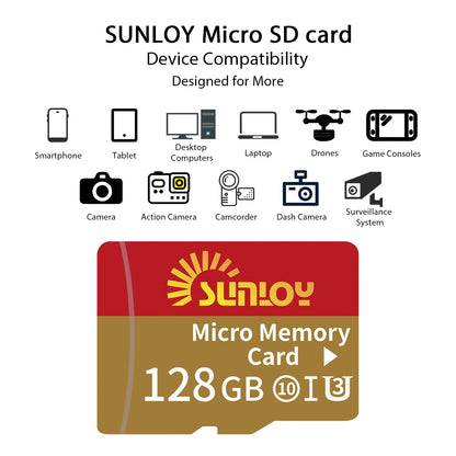 SD2Vita 6.0 PS Vita Memory Card Adapter with 128GB Micro SD Card, High Speed microSDXC UHS-I Flash Memory Card with PSVita SD Card Adapter for PSV 1000/2000 PSTV FW 3.60 HENkaku Enso System