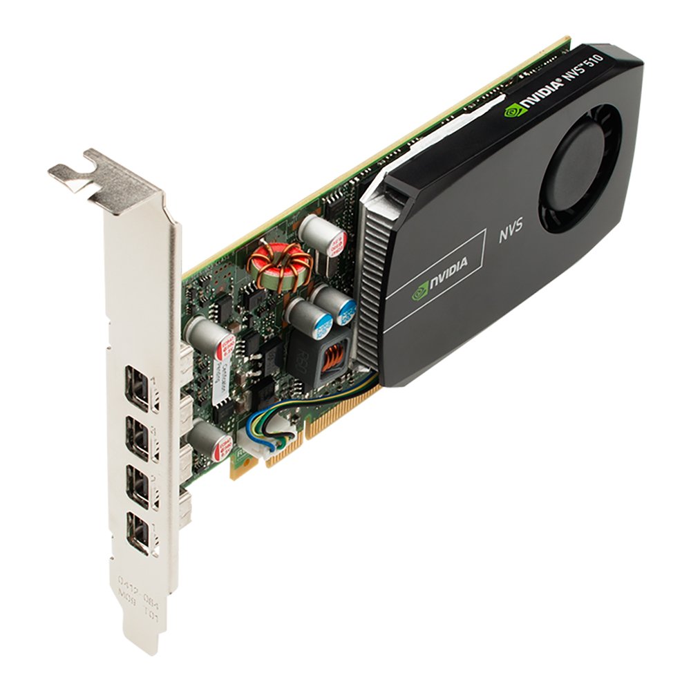 PNY NVIDIA NVS 510 Graphics Card with DisplayPort and DVI Accessories VCNVS510DVI-PB