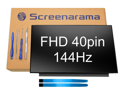 SCREENARAMA New Screen Replacement for Dell Inspiron 15 3520 P112F (FHD 40pin 144Hz IPS) LCD LED Display with Tools and Tape