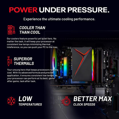 Skytech Gaming Nebula 2 Gaming-PC, Intel i5 14400F 2,5 GHz, NVIDIA RTX 5050 8 GB, 1 TB NVMe SSD, 16 GB DDR5 RAM 5200, 650-W-Netzteil (Gold-zertifiziert), WLAN, Windows 11, Gaming-Desktop