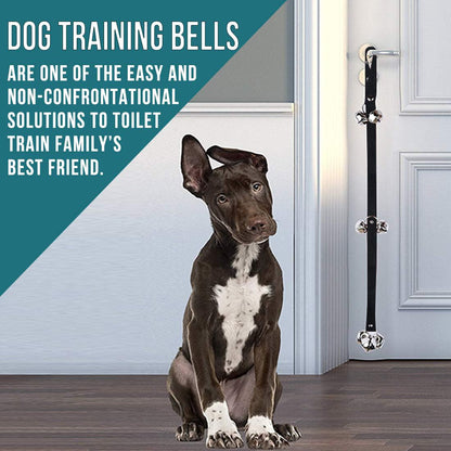BLUETREE Dog Doorbells Premium Quality Training Potty Great Dog Bells Adjustable Door Bell Dog Bells for Potty Training Your Puppy The Easy Way - 7 Extra Large Loud 1.4 DoorBells