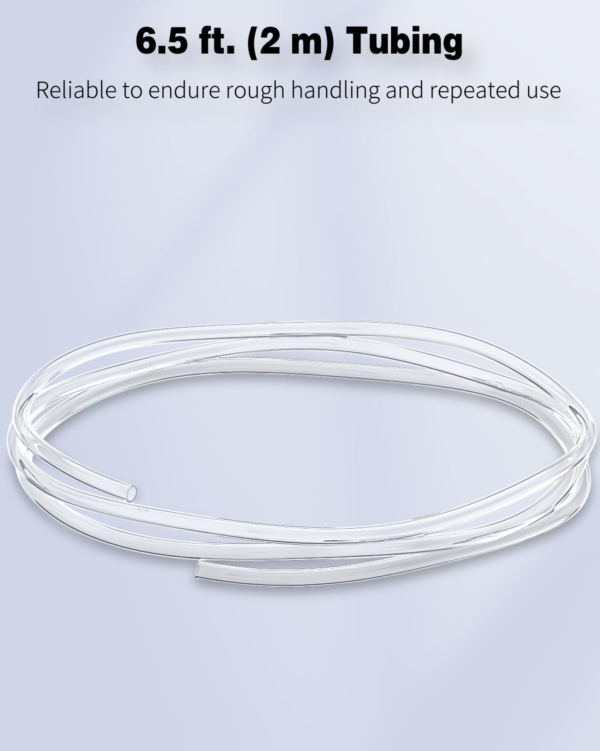 Pawfly Aquarium Airline Tubing 6.5 Feet Standard 3/16" Aquarium Tubing for Fish Tank Air Pump, Flexible Kink-Resistant Pure PVC Hose for Aquarium Garden Terrarium Pond