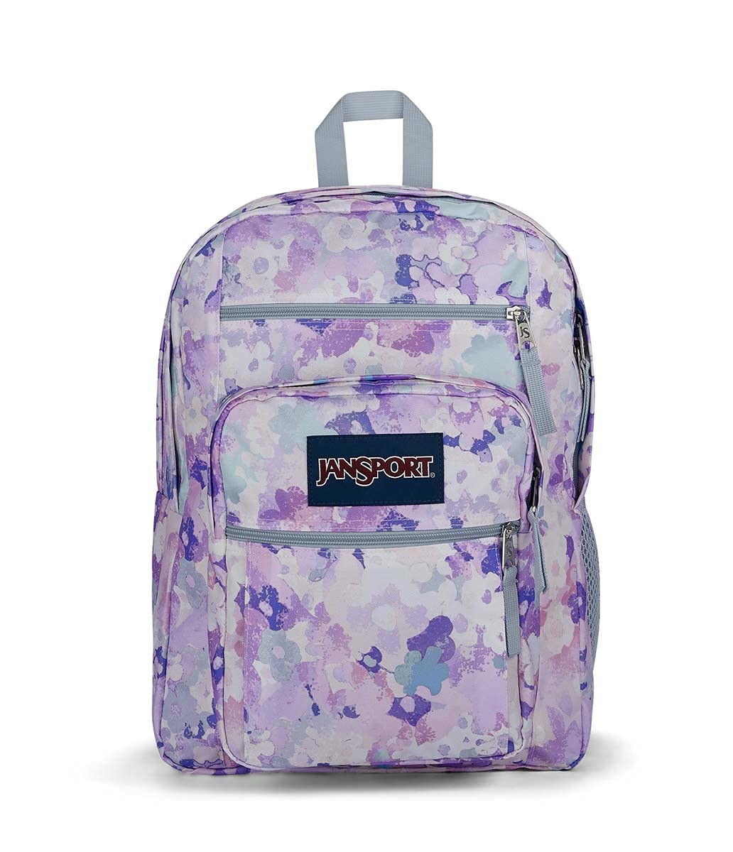 JanSport Laptop-Rucksack – Computertasche mit 2 Fächern, ergonomischen Schultergurten, 15-Zoll-Laptopfach, Tragegriff – Bücherrucksack – Erdbeer-Dusche 