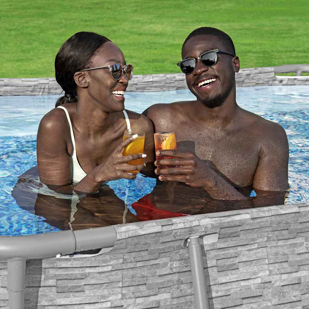 Power Steel Swimmingpool-Set 427x250x100 cm