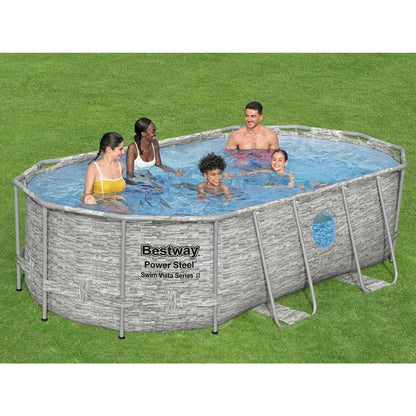 Power Steel Swimmingpool-Set 427x250x100 cm