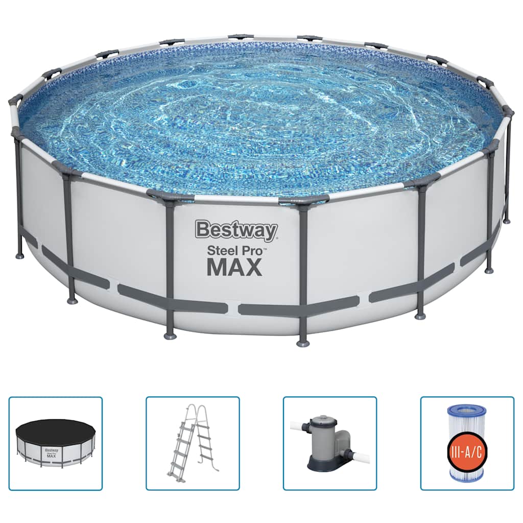 Steel Pro MAX Swimmingpool-Set 488x122 cm