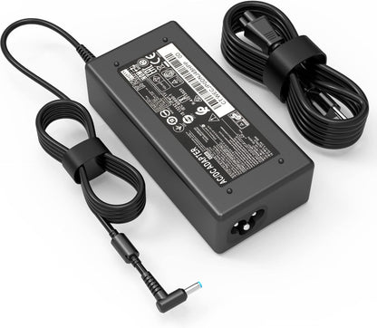 65-W-Netzteil passend für HP-Laptops, Smart Blue Tip Power Adapter 