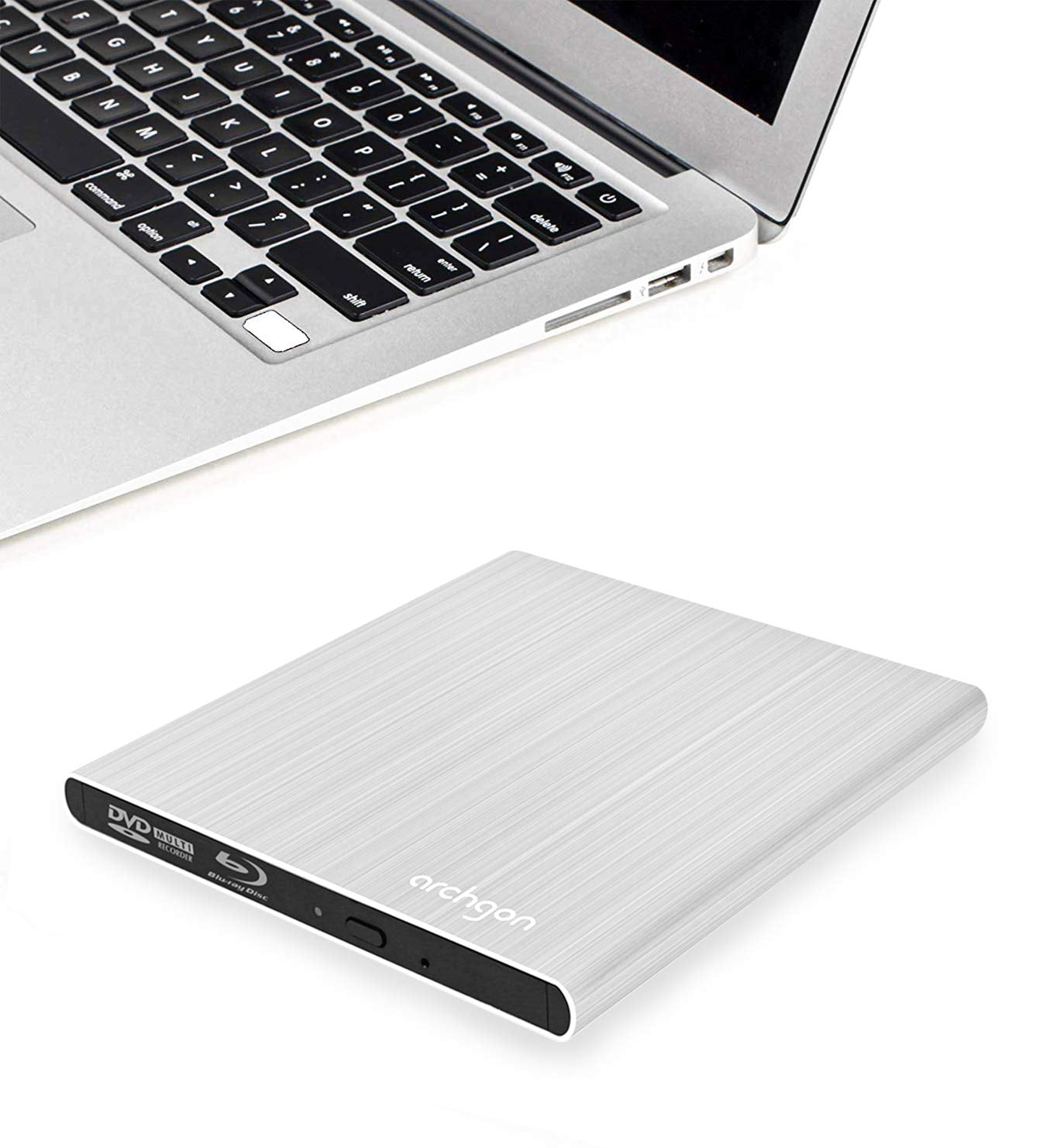 SEA TECH 4000GB Aluminum External USB Blu-Ray Writer Super Drive for Apple MacBook Air, Pro, iMac
