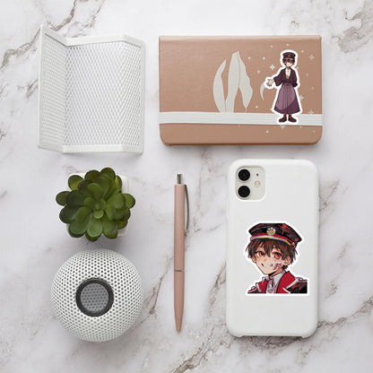 Pounchi Cute Anime Stickers (100 Pcs) Cartoon PVC Sticker, Gifts for Laptop Water Bottle Skateboard Party Supplies Decorations Teens Kids