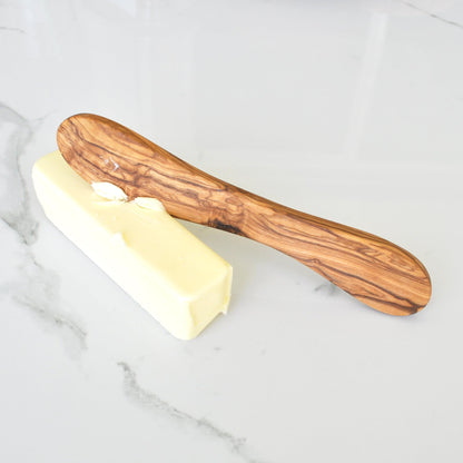 Naturally Med Olive Wood Butter Knife/Spreader