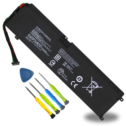 RC30-0270 Laptop Battery Replacement for Razer Blade 15 Base 2018 2019 GTX 1660 Ti Base RZ09-0270 RZ090270 RZ09-0300 RZ09-03006 RZ09-03009 Series Notebook (15.4V 65Wh 4221mAh)