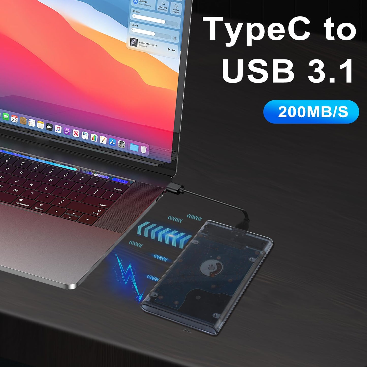 Tragbare Retro-Spielkonsole Batocera v40 mit 500 GB Speicher, Plug &amp; Play, über 14.500 vorinstallierten Spielen (davon über 550 in 3D, keine Duplikate), 39 Systemen – USB-C 3.1 (200 MB/s) für PC/Laptop/Windows-PC