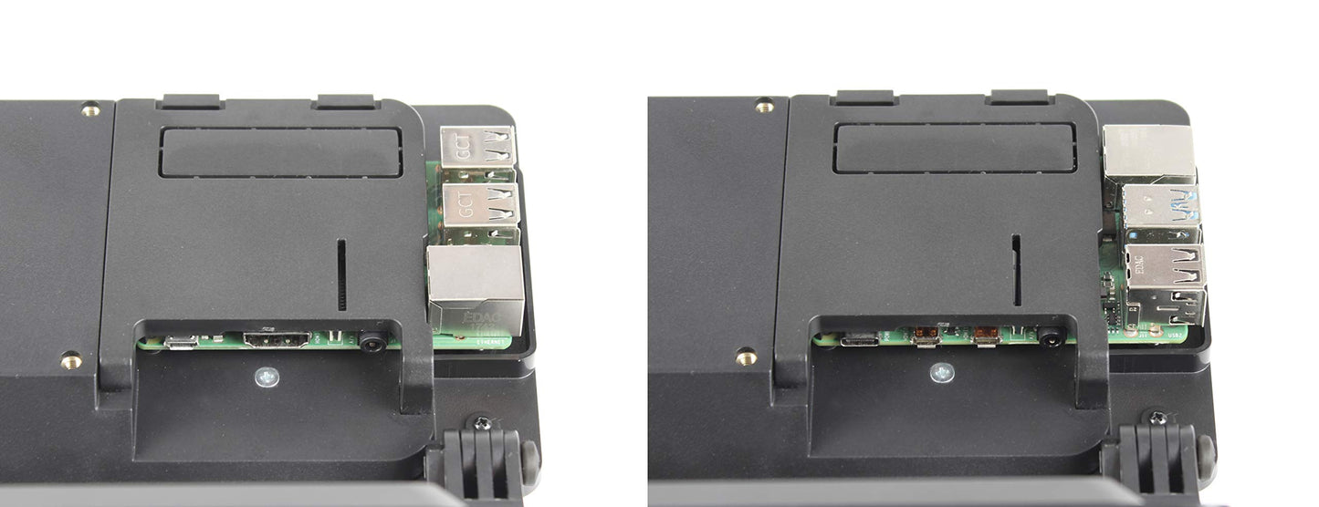 SmartiPi Touch 2 - Case for The Official Raspberry Pi 7" Touchscreen Display - with Cooling Fan