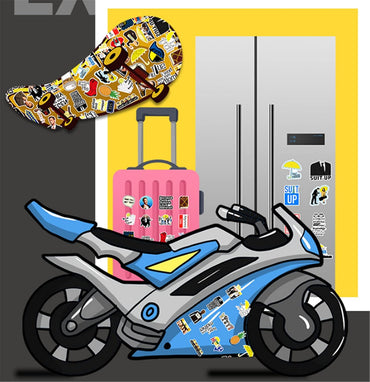 50 How I Met Your Mother-Aufkleber – Wasserflasche, US-Fernseher, wasserfest, niedlich, ästhetisch, Vinyl, Aufkleber für Laptop, Gepäck, Skateboard, Computer für Teenager-Mädchen 