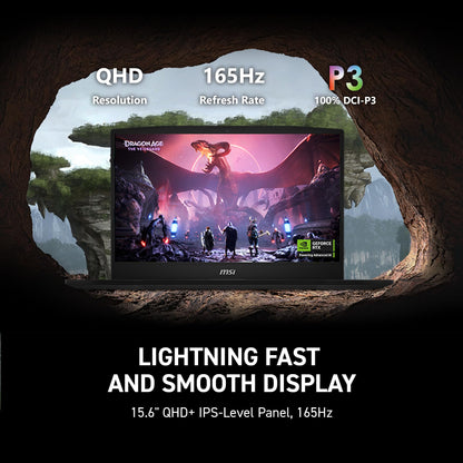 MSI Katana 15 HX 15,6" 165Hz QHD+ Gaming-Laptop: Intel Core i9-14900HX, NVIDIA GeForce RTX 5070, 32 GB DDR5, 1 TB NVMe SSD, RGB-Tastatur, Windows 11 Home: Schwarz B14WGK-016US