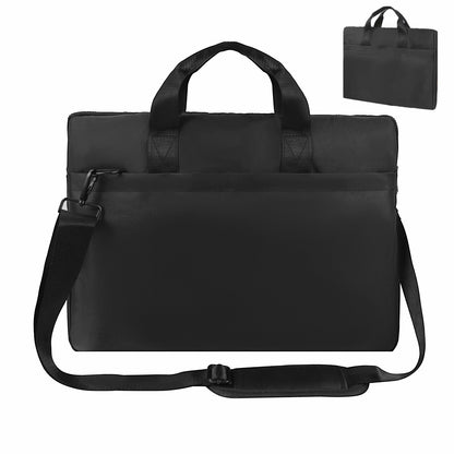 Premium Black,17.3-18.4 Inch Laptop Briefcase with Cross-Body Shoulder, DVD Player bag,Painting board bag，Laptop case Fits Dell, HP, ASUS,MacBook Pro, 2-layer Design,Durable,LIGHTWEIGHT