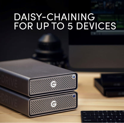 SanDisk Professional 4TB G-Drive PRO, Enterprise-Class Desktop Drive, Thunderbolt 3 (20Gbps), USB-C (5Gbps), 7200RPM Ultrastar Drive Inside