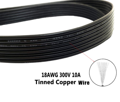 PCIe Cable for Corsair, 25 Inch 8 Pin PSU Male to 6+2 Pin GPU Male Power Cable for Thermaltake, ARESGAME Modular Power Supply (Black)