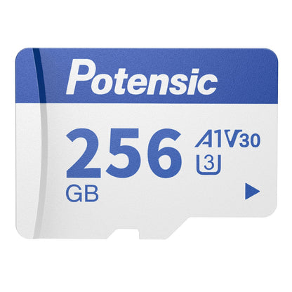 Potensic 256GB Memory Card for Drones, A1, U3, V30, Read Speed up to 100 MB/s